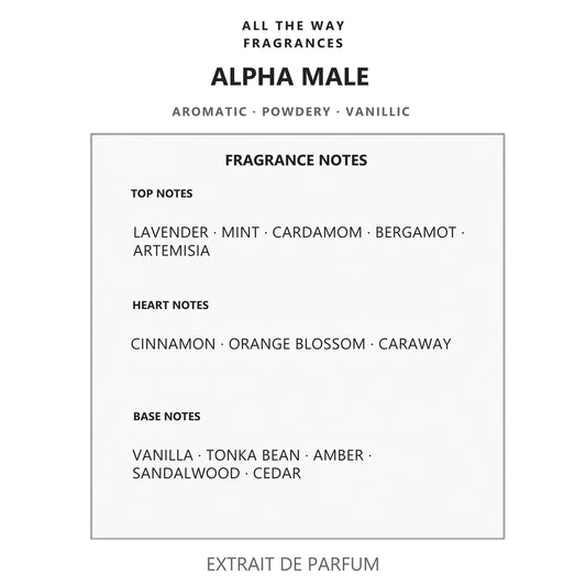 Νότες αρώματος Alpha Male – άρωμα τύπου Le Male Jean Paul Gaultier