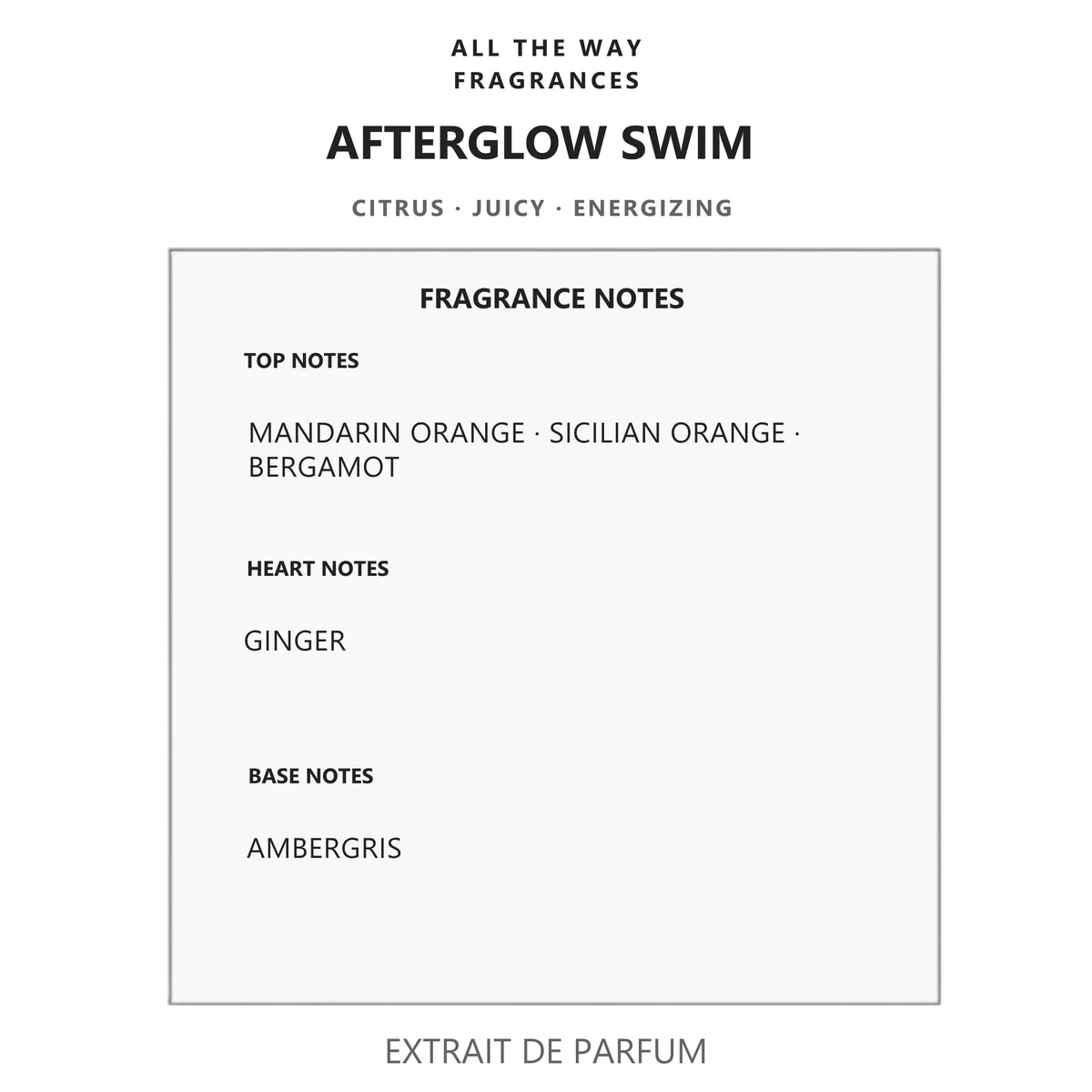 Νότες αρώματος Afterglow Swim – άρωμα τύπου Afternoon Swim Louis Vuitton