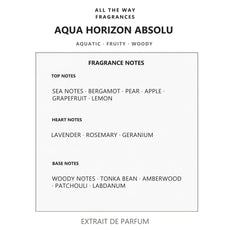 Νότες αρώματος Aqua Horizon Absolu – άρωμα τύπου Acqua di Giò Absolu Giorgio Armani