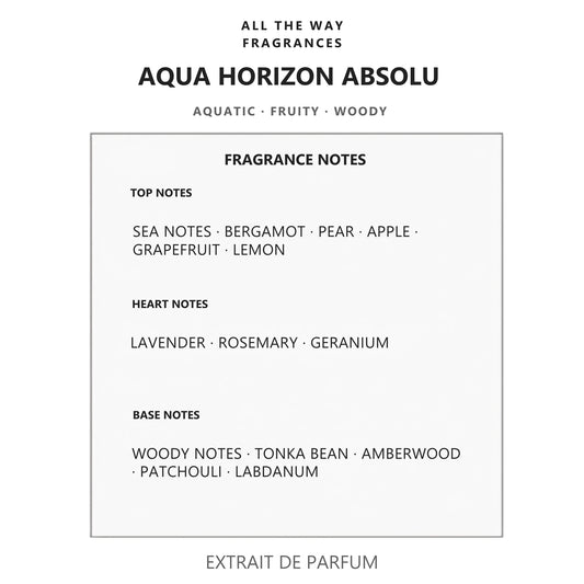Νότες αρώματος Aqua Horizon Absolu – άρωμα τύπου Acqua di Giò Absolu Giorgio Armani
