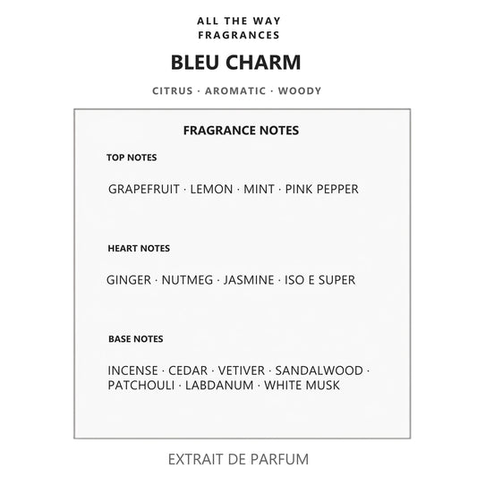 Νότες αρώματος Bleu Charm – άρωμα τύπου Bleu de Chanel Chanel