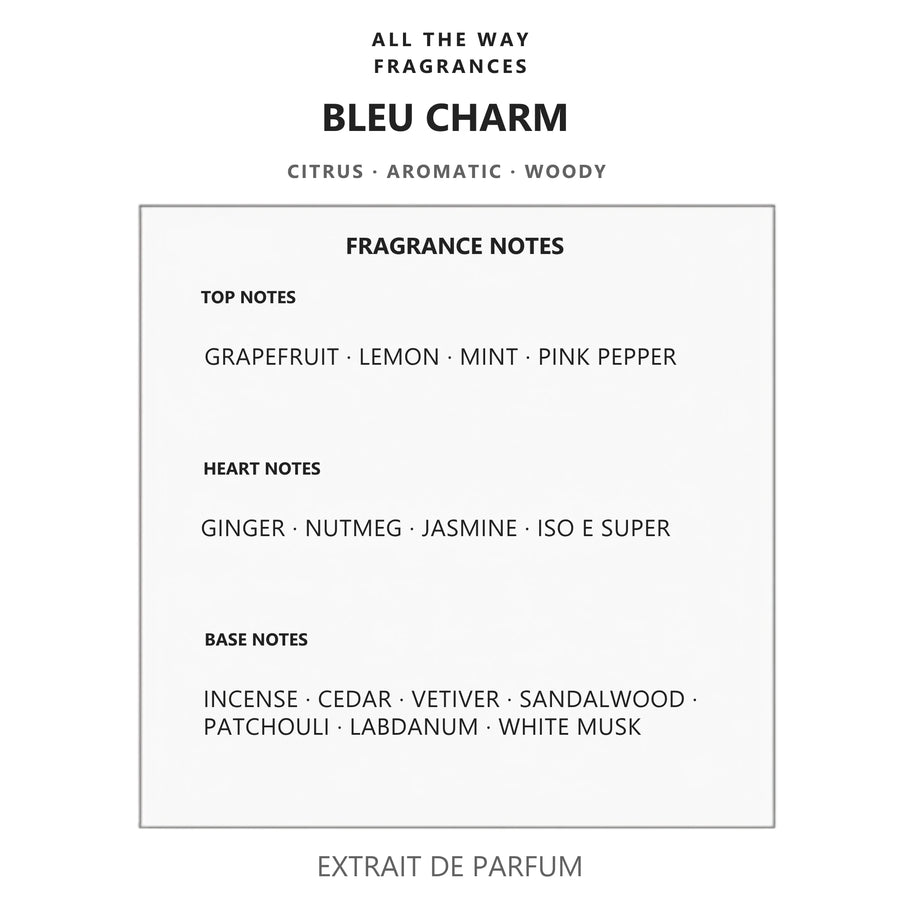 Νότες αρώματος Bleu Charm – άρωμα τύπου Bleu de Chanel Chanel