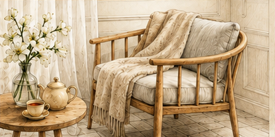 Cashmere Amber & Sandalwood — έγχρωμη εικονογράφηση αρώματος