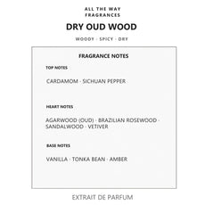 Νότες αρώματος Dry Oud Wood – άρωμα τύπου Oud Wood Tom Ford