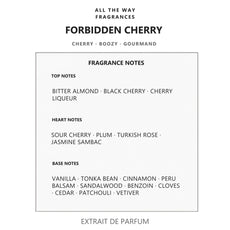 Νότες αρώματος Forbidden Cherry – άρωμα τύπου Lost Cherry Tom Ford
