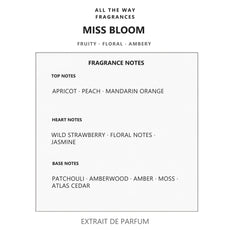 Νότες αρώματος Miss Bloom – άρωμα τύπου Miss Dior Parfum Dior