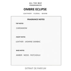 Νότες αρώματος Ombre Eclipse – άρωμα τύπου Ombré Leather Tom Ford