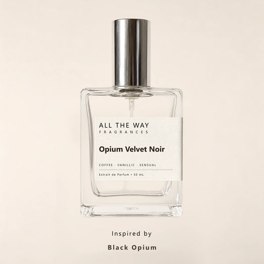 Opium Velvet Noir – άρωμα τύπου Black Opium Yves Saint Laurent, Extrait de Parfum