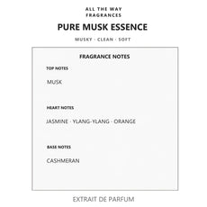 Νότες αρώματος Pure Musk Essence – άρωμα τύπου Pure Musc for Her Narciso Rodriguez