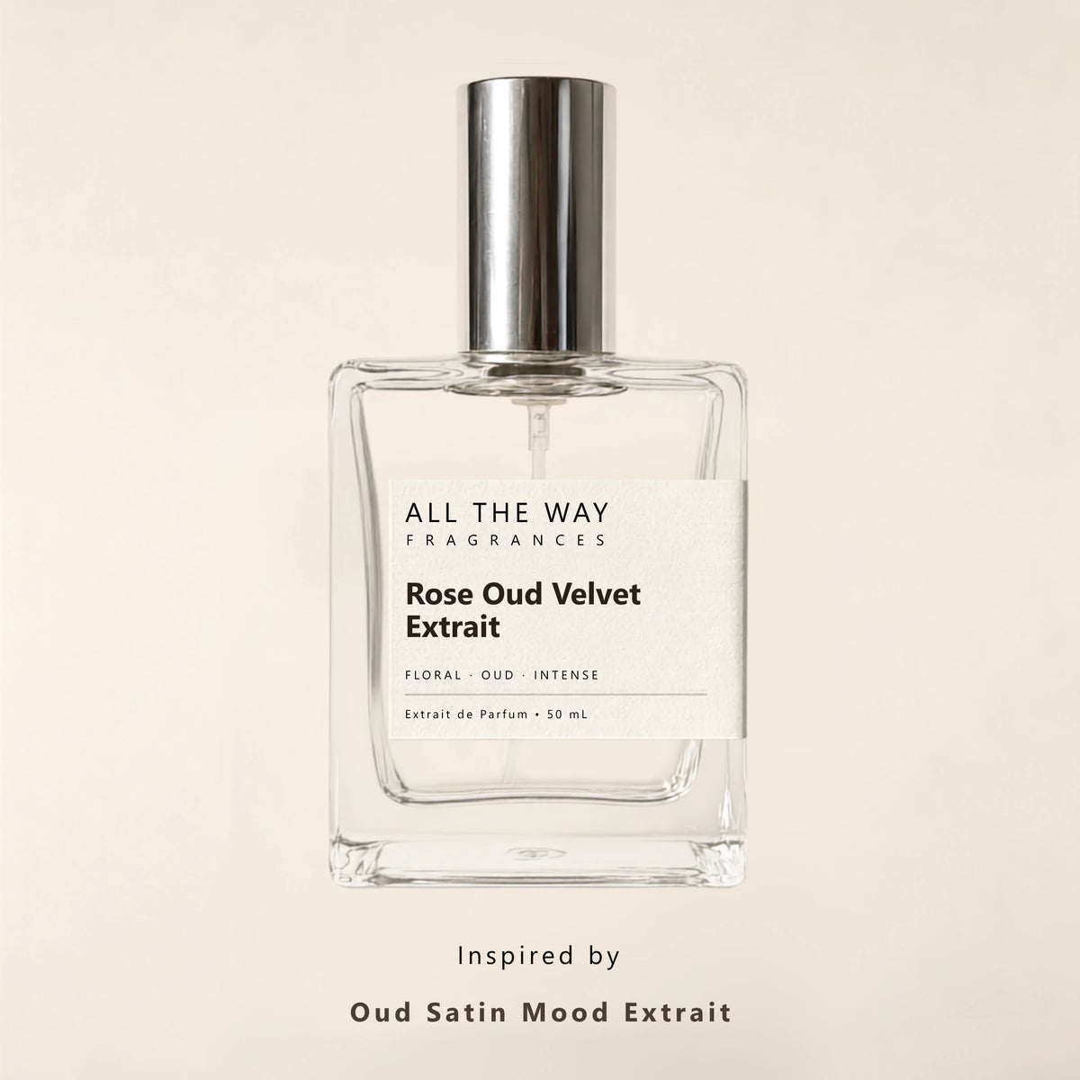 Rose Oud Velvet Extrait – άρωμα τύπου Oud Satin Mood Extrait Maison Francis Kurkdjian, Extrait de Parfum