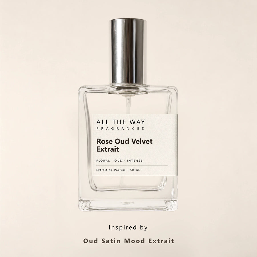 Rose Oud Velvet Extrait – άρωμα τύπου Oud Satin Mood Extrait Maison Francis Kurkdjian, Extrait de Parfum