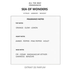 Νότες αρώματος Sea of Wonders – άρωμα τύπου Eau des Merveilles Hermès