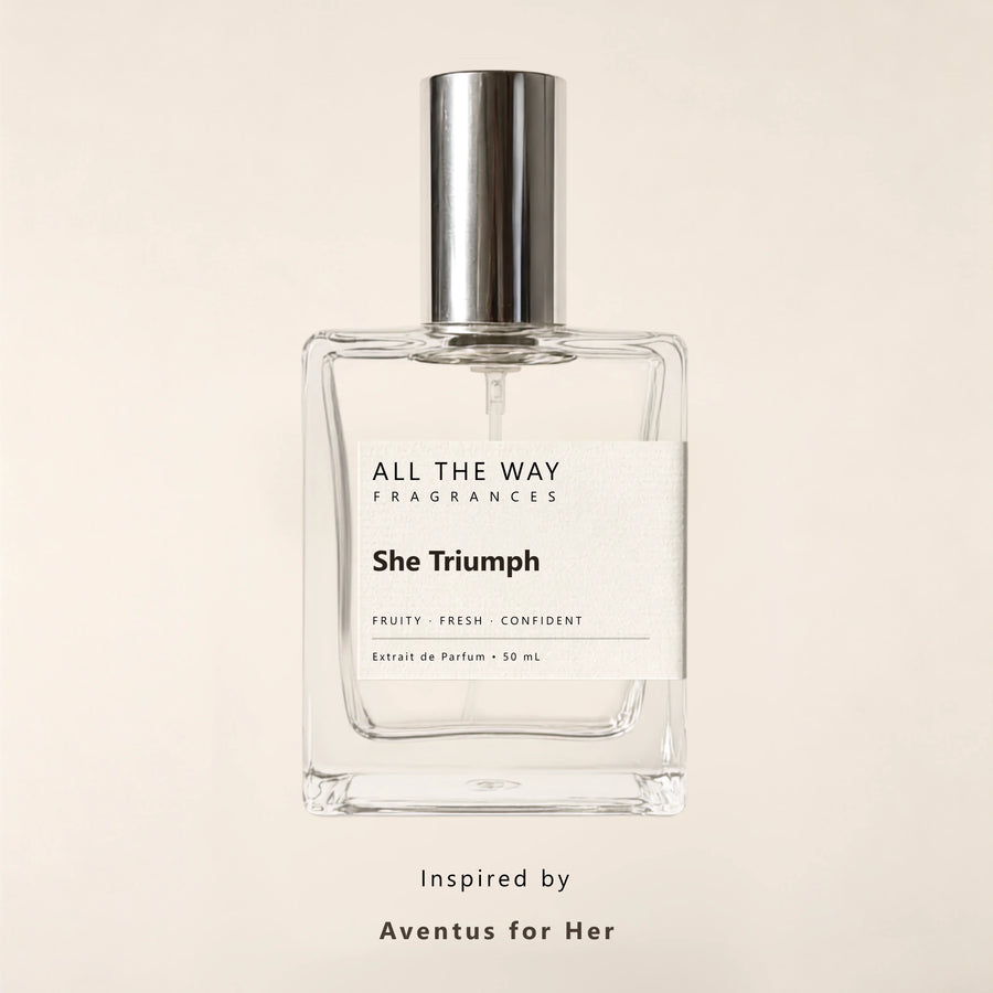 She Triumph – άρωμα τύπου Aventus for Her Creed, Extrait de Parfum