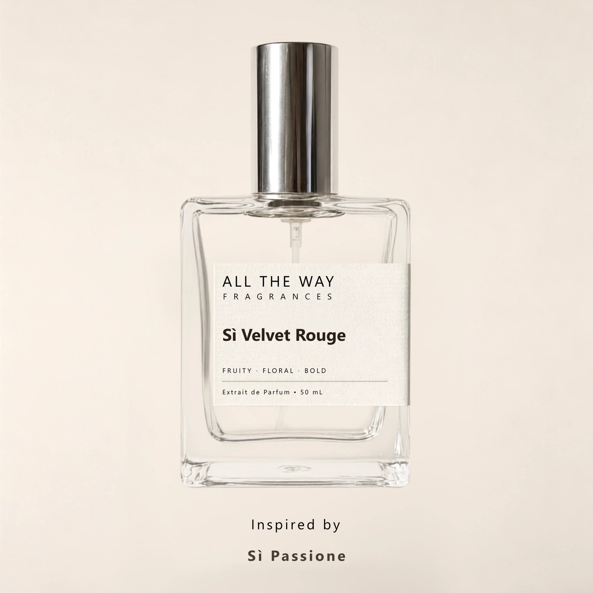 Sì Velvet Rouge – άρωμα τύπου Sì Passione Giorgio Armani, Extrait de Parfum