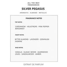 Νότες αρώματος Silver Pegasus – άρωμα τύπου Pegasus Parfums de Marly