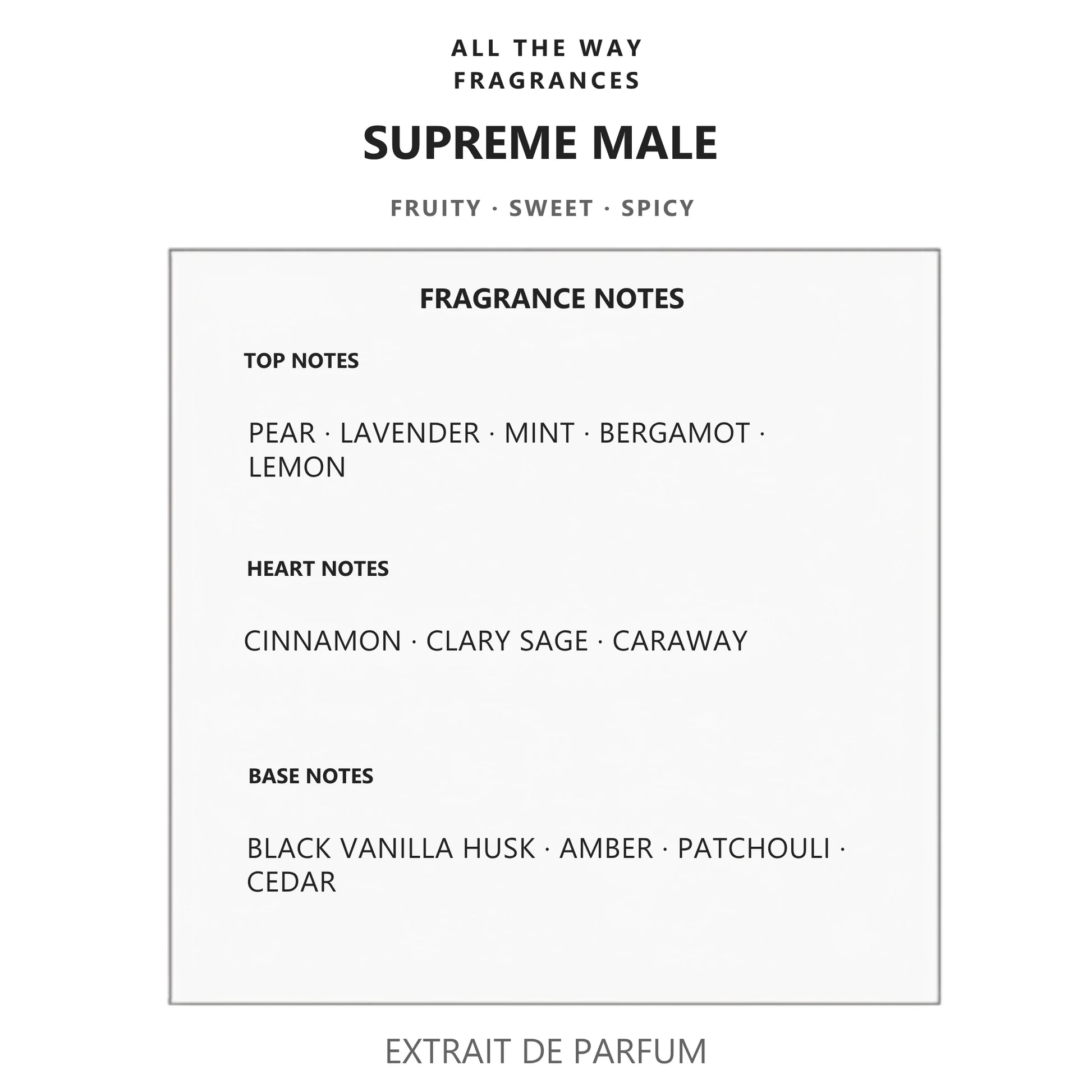 Νότες αρώματος Supreme Male – άρωμα τύπου Ultra Male Jean Paul Gaultier