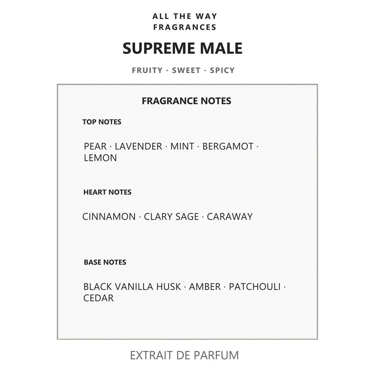 Νότες αρώματος Supreme Male – άρωμα τύπου Ultra Male Jean Paul Gaultier