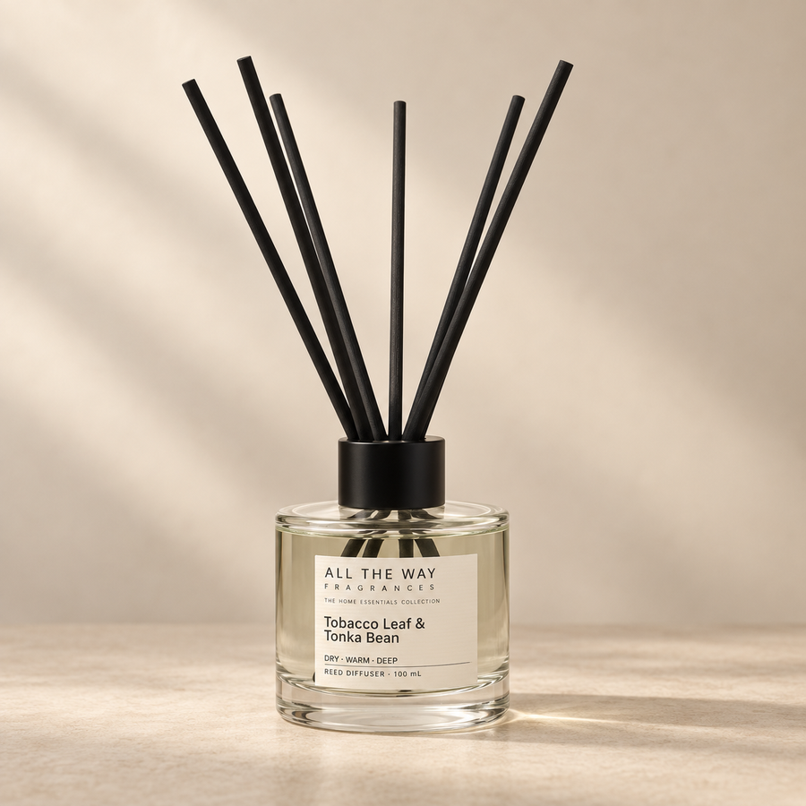 Tobacco Leaf & Tonka Bean reed diffuser αρωματικό χώρου All the Way