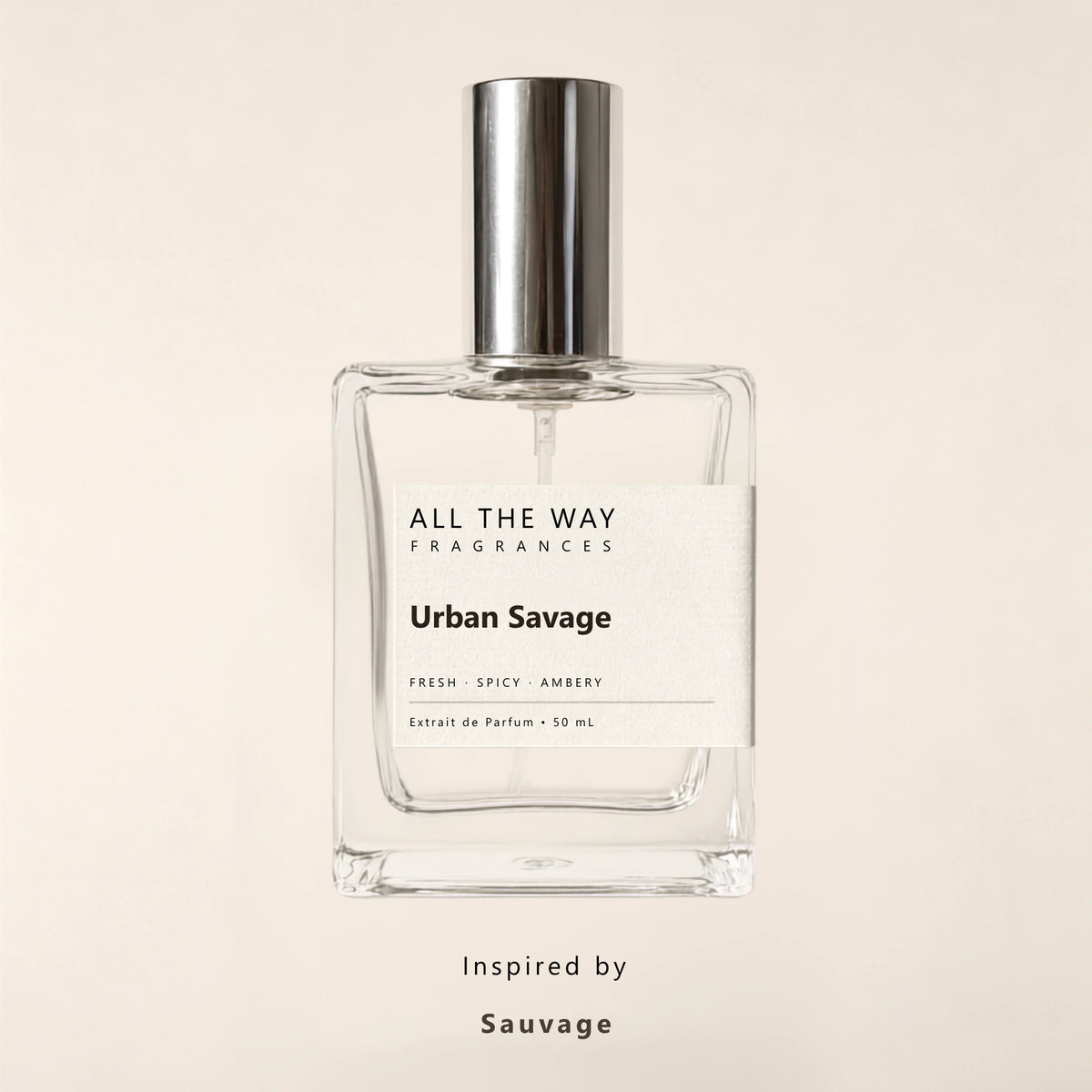 Urban Savage – άρωμα τύπου Sauvage Dior, Extrait de Parfum