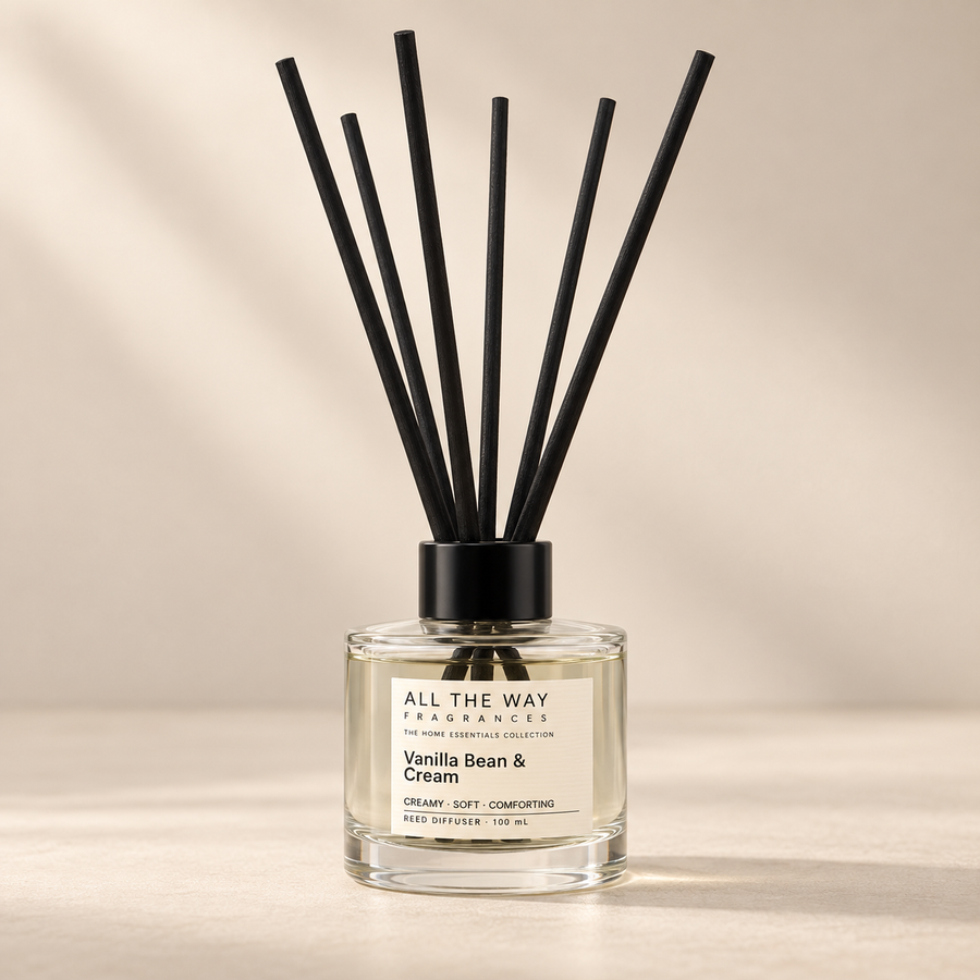 Vanilla Bean & Cream reed diffuser αρωματικό χώρου All the Way