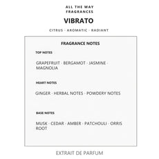 Νότες αρώματος Vibrato – άρωμα τύπου Vibrato Sospiro
