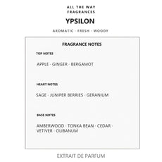 Νότες αρώματος Ypsilon – άρωμα τύπου Y Yves Saint Laurent